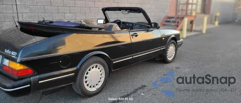 1988 Saab 900 из США, поврежденный, VIN YS3AT76L3J7040435